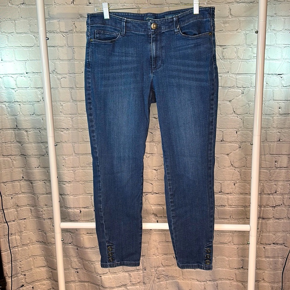 J. Jill denim authentic fit slim ankle jeans 10P